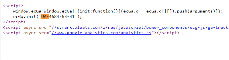 Google Analytics Code