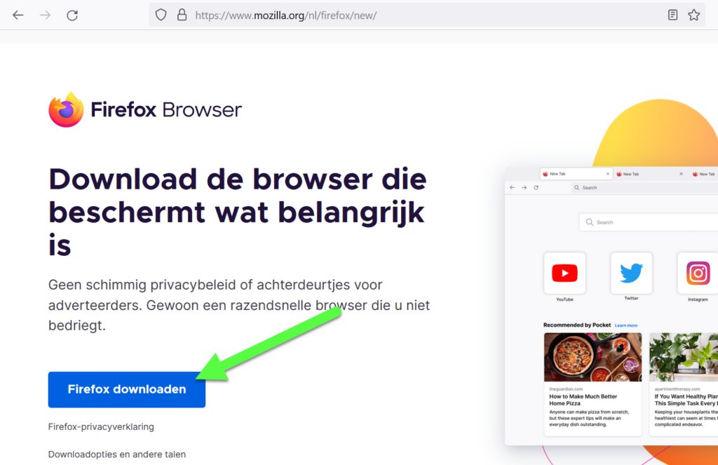 Firefox downloaden