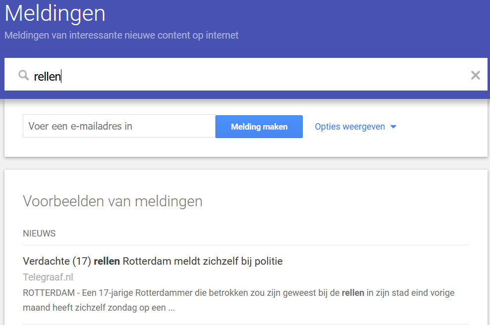 Google Alerts - Rellen