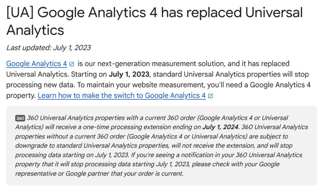 Google Analytics 4