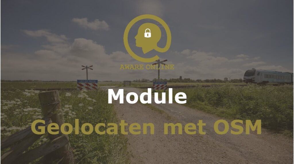 Module Geolocaten met OpenStreetMap