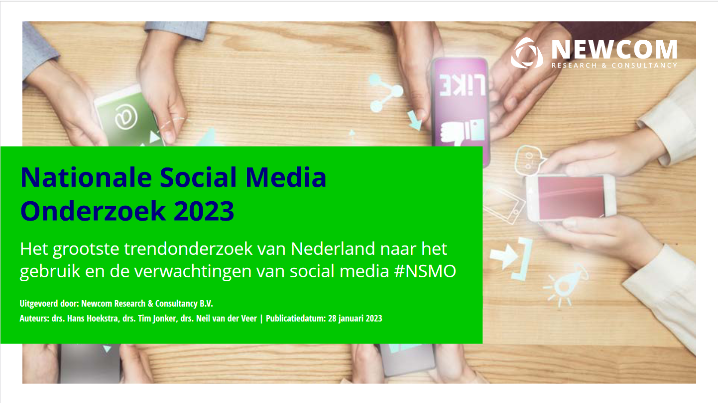 Nationale Social Media Onderzoek 2023