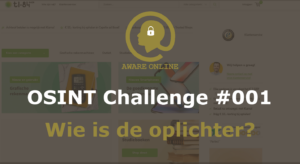 OSINT Challenge #001