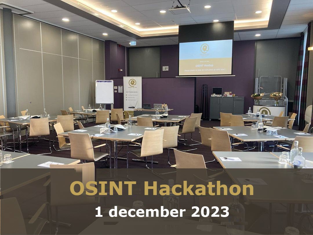 OSINT Hackathon 1 december 2023 OSINT Hackathon 1 december 2023