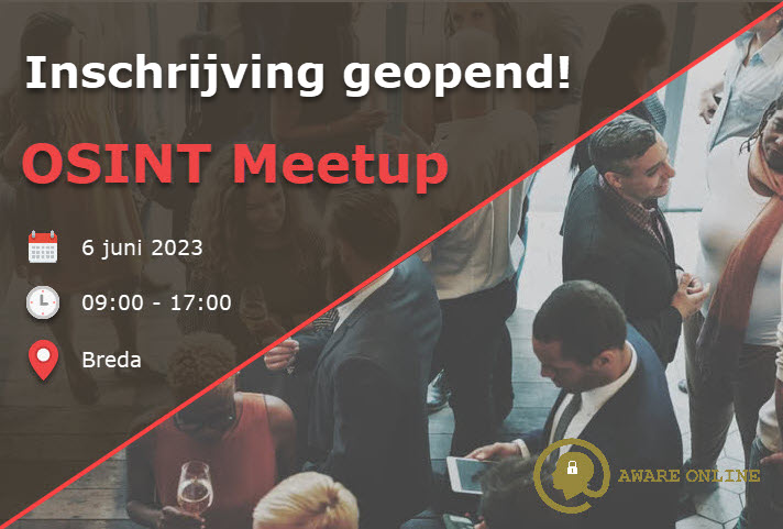 OSINT Meetup 6 juni 2023