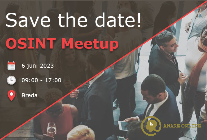 OSINT Meetup - Save the date