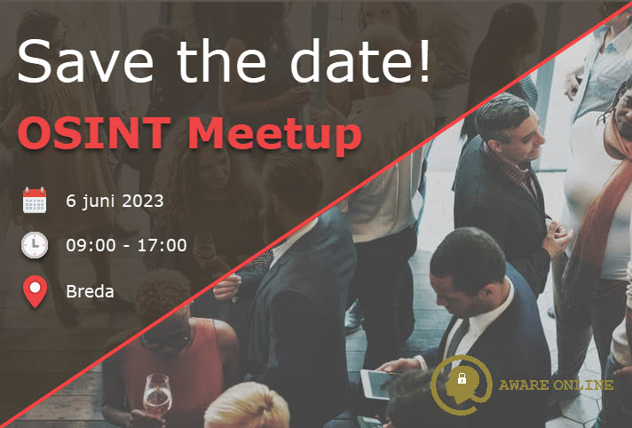 OSINT Meetup - Save the date OSINT Meetup - Save the date