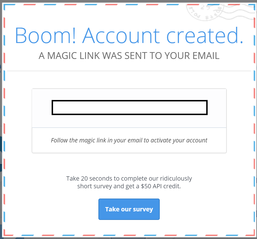 Pipl Account Created
