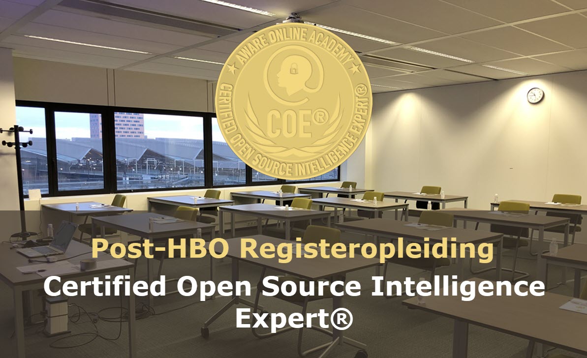 Post-HBO Registeropleiding - Certified Open Source Intelligence Expert®