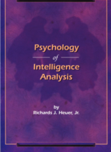 Psychology of Intelligence Analysis