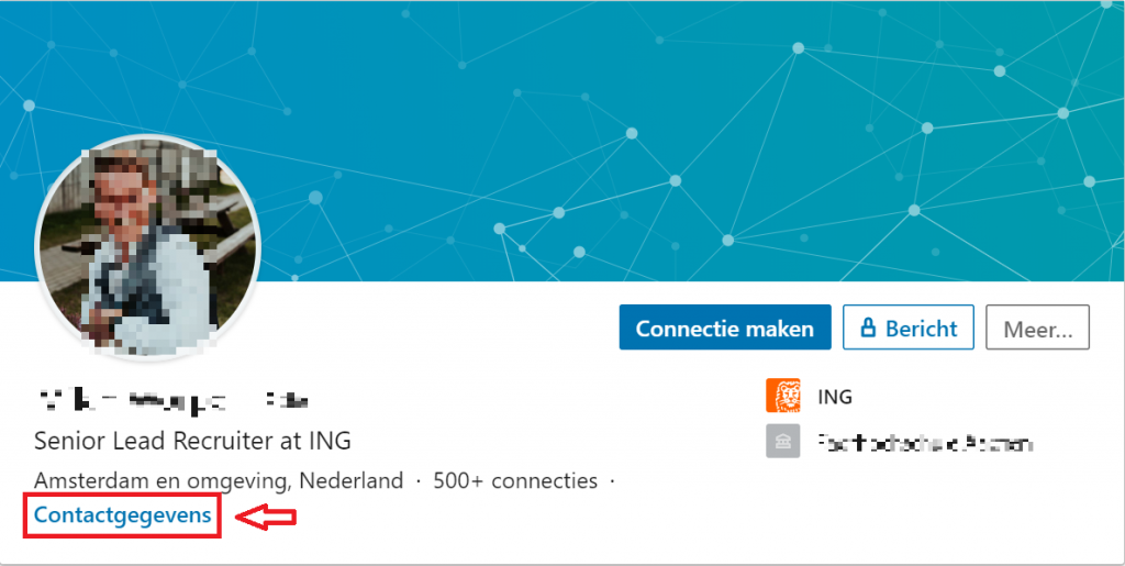 Recruiter ING Contactgegevens