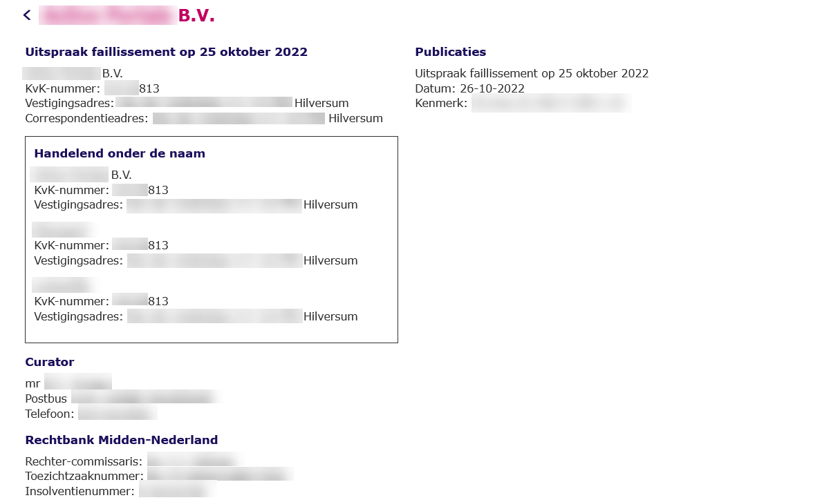Resultaat zoeken BV Resultaat zoeken BV