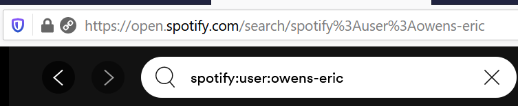 Spotify zoeken via gebruikersnaam