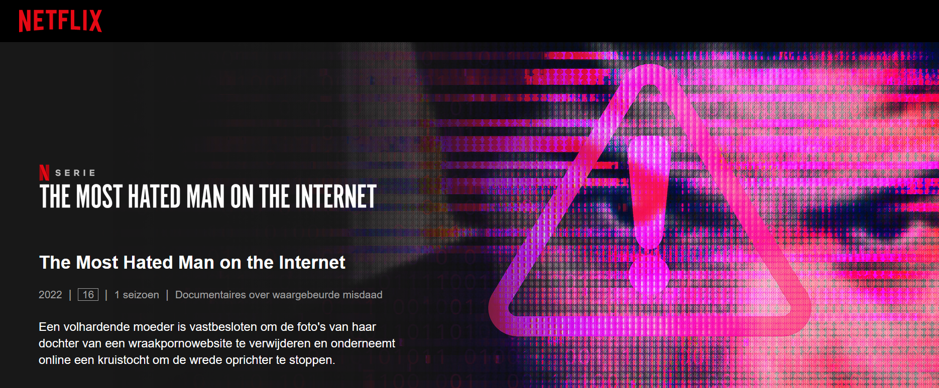 The Most Hated Man on The Internet (Netflix)