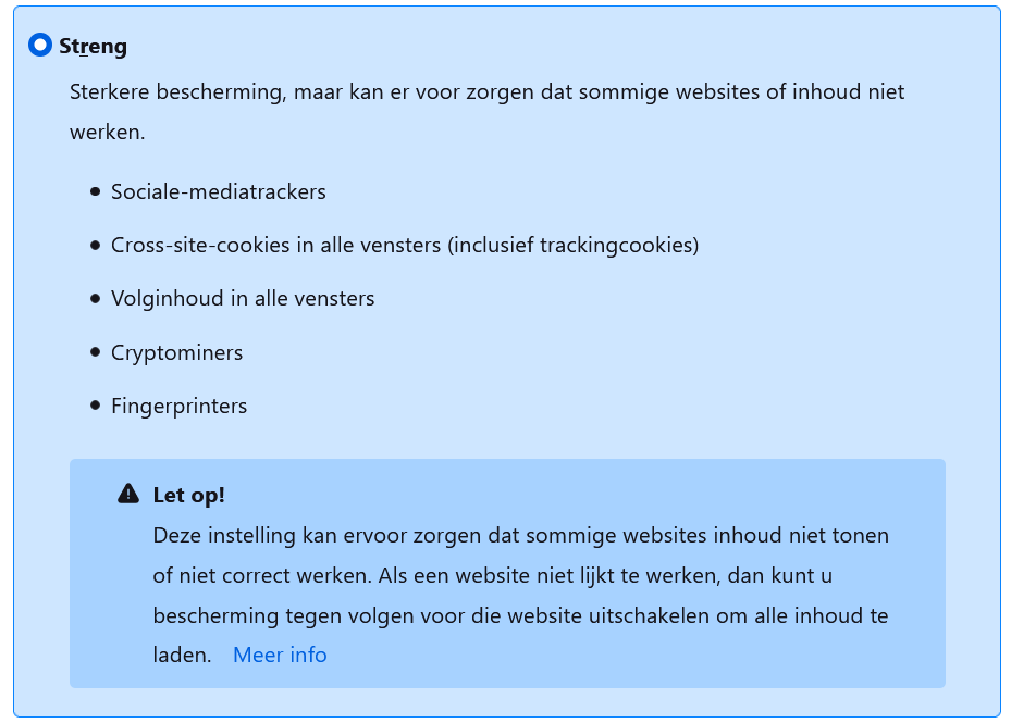 Trackers en kwaadwillende scripts