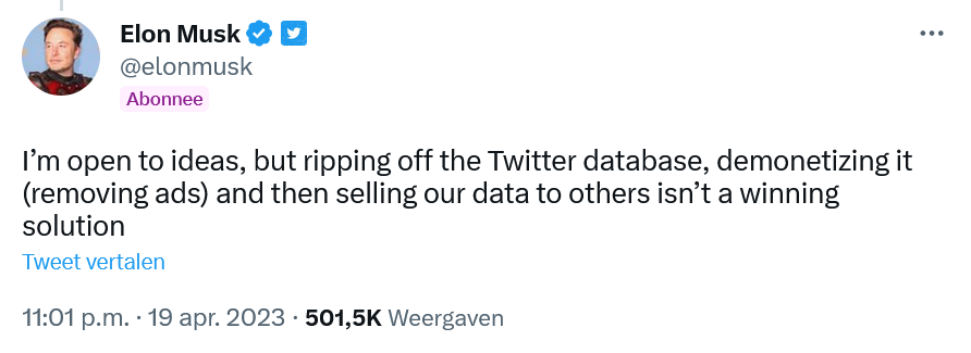 Tweet Elon Musk Tweet Elon Musk