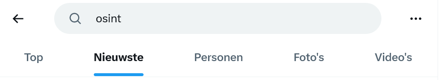 Twitter-zoekbalk Twitter-zoekbalk
