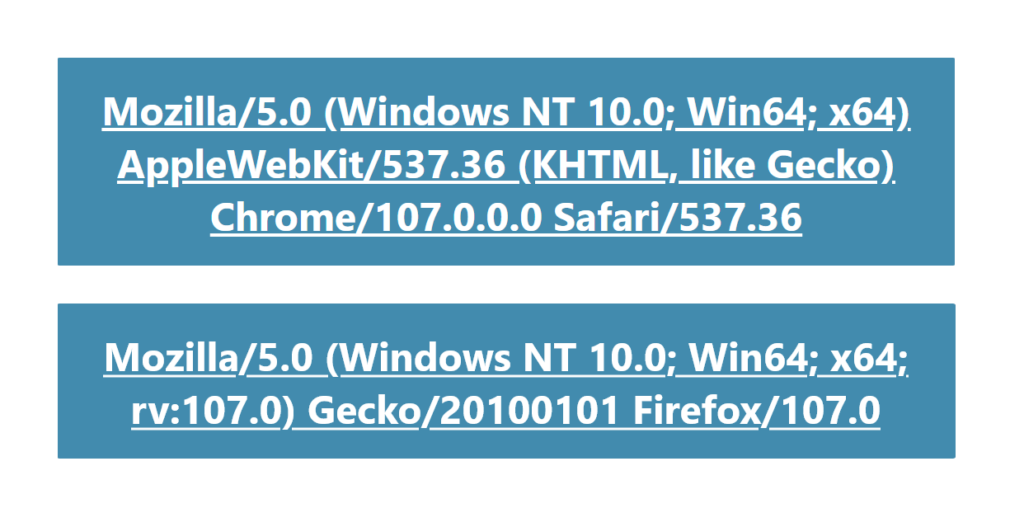 User-agent spoofen User-agent spoofen